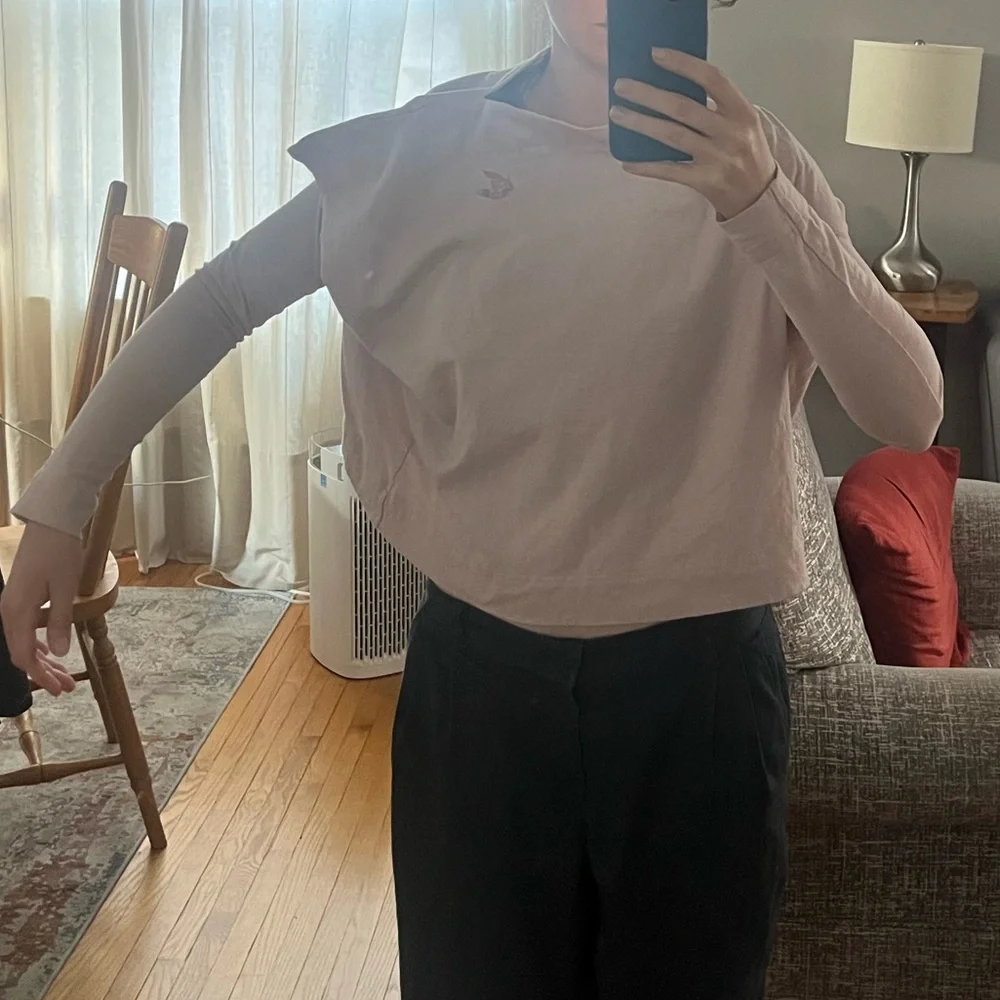 Unique Vivienne Westwood Anglophilia light pink square long sleeve shirt - Picture 7 of 7